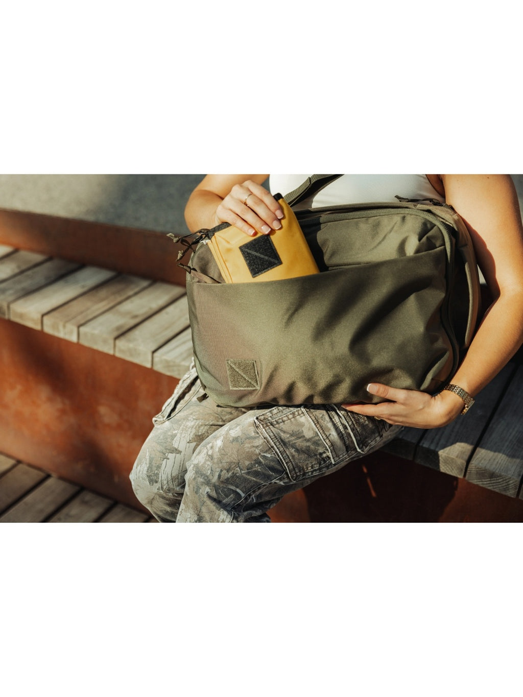 CIVIC PANEL LOADER 16L #OD Green [CPL16]｜EVERGOODS