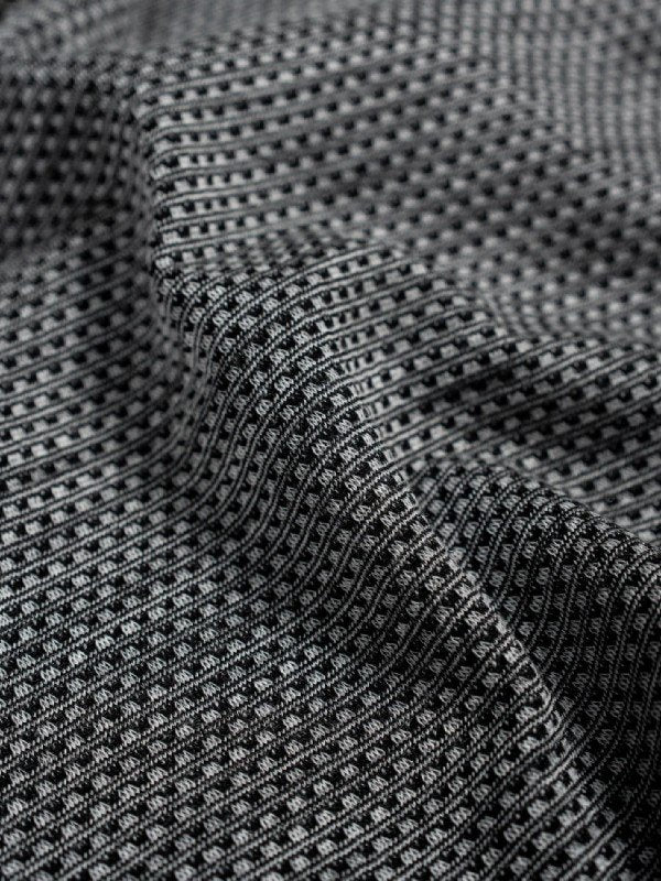 WOOL MESH T-SHIRT #Gray [hu-10010]｜HERENESS