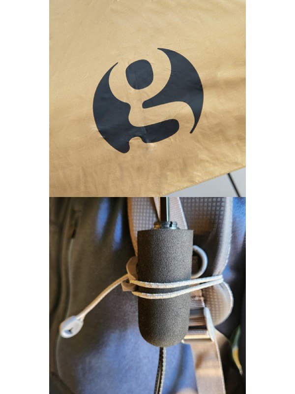 Folding Umbrella 2.0 #Gold [GSCU1021-901]｜GOSSAMER GEAR