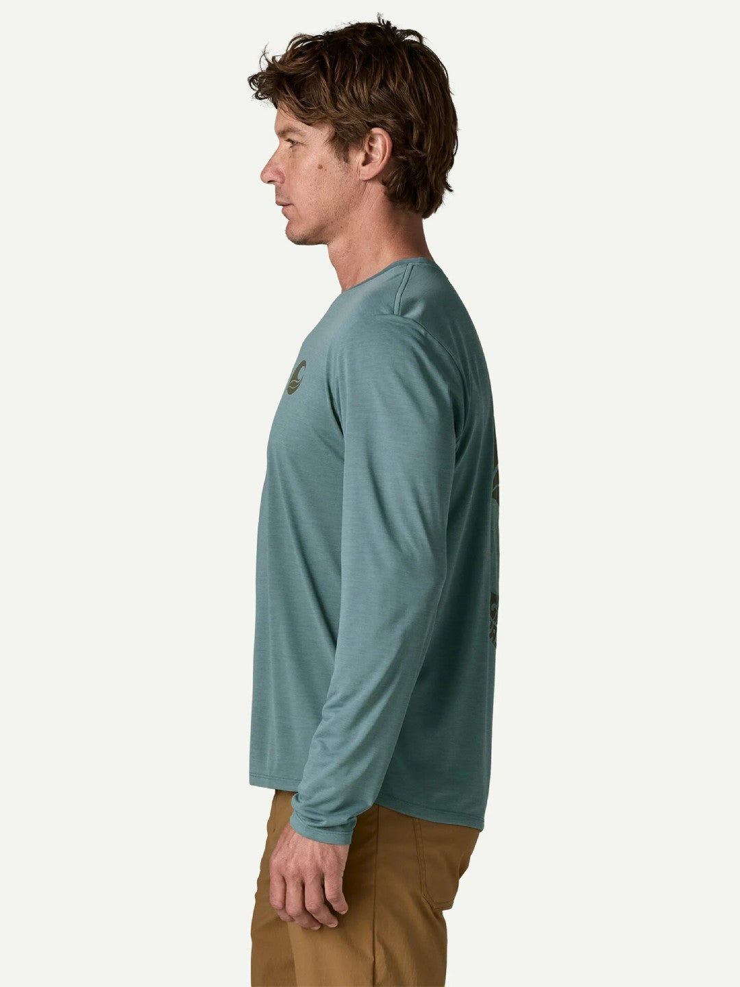 【Men】Men's L/S Cap Cool Daily Shirt - Pass it Around #BSLX [45495]｜patagonia