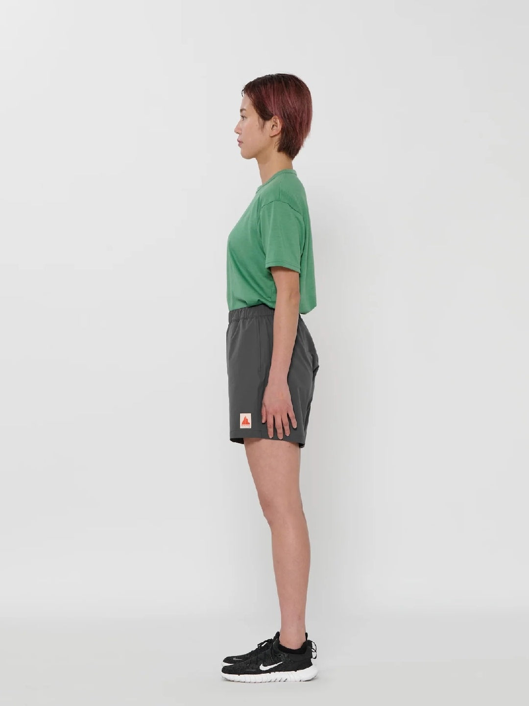 Women's Sugarcane Shorts #Volcanic Gray｜HERENESS