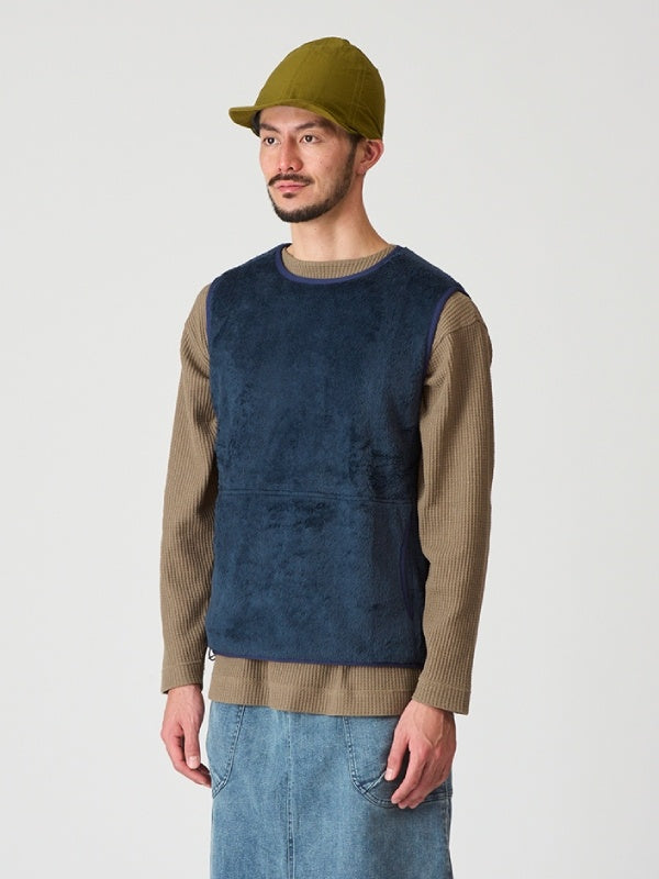 ハイロフトフリースのベスト #アオニビ [021107]｜AXESQUIN