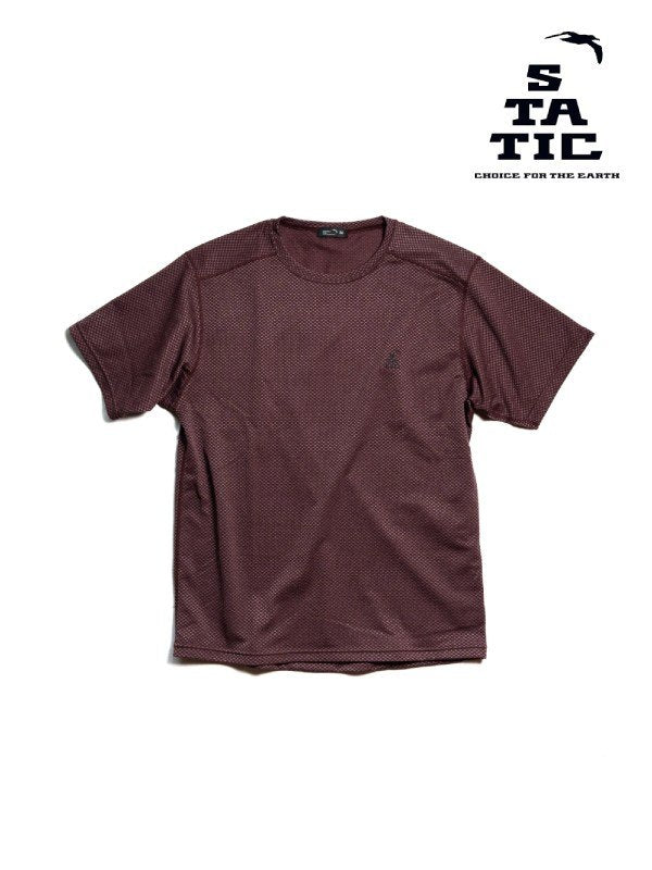 Adjist S/S Shirts #Raisin [35231]｜STATIC