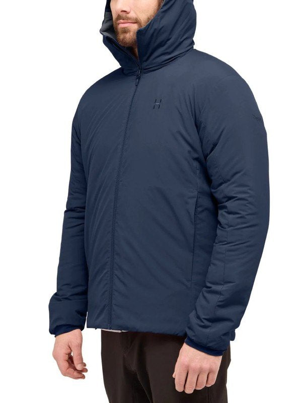 Mimic Alert Hood Men #Tarn Blue [607444]｜HAGLOFS – moderate