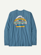 L/S Great Waves Responsibili-Tee #SHRB [37876]｜patagonia