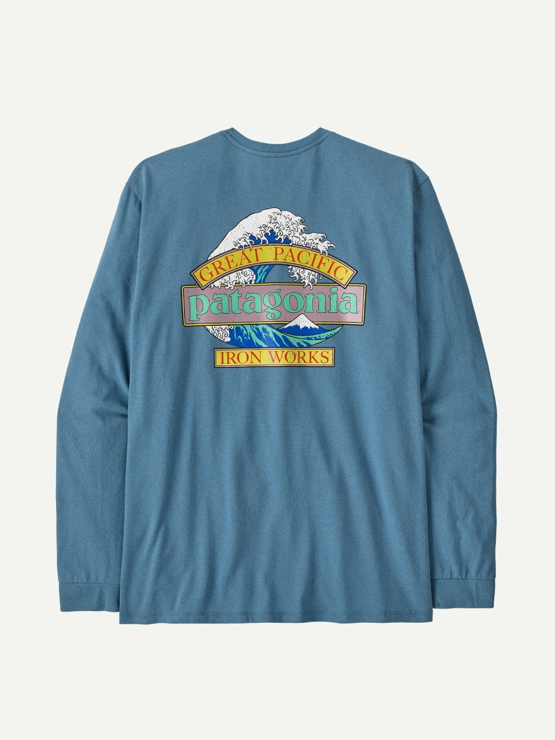 L/S Great Waves Responsibili-Tee #SHRB [37876]｜patagonia