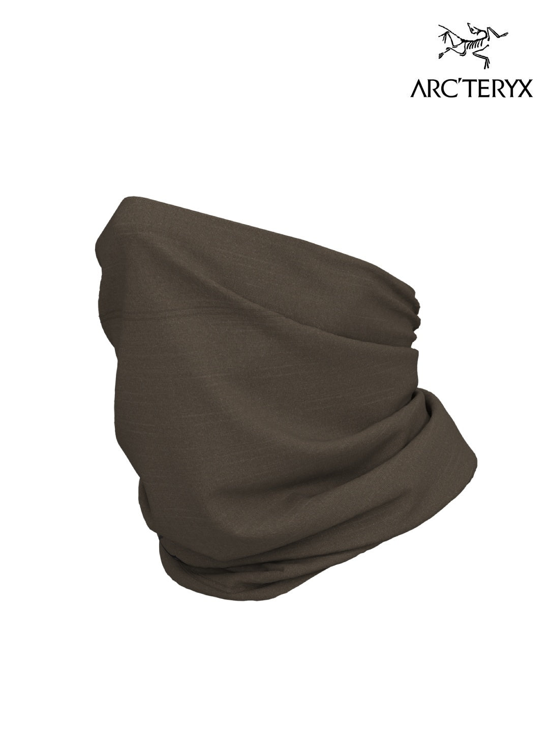 Satoro Merino Neck Gaiter #Mongoose / Black [X00000993710]｜ARC'TERYX