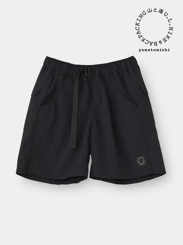 Men's 5-Pocket Shorts Long #Black｜山と道