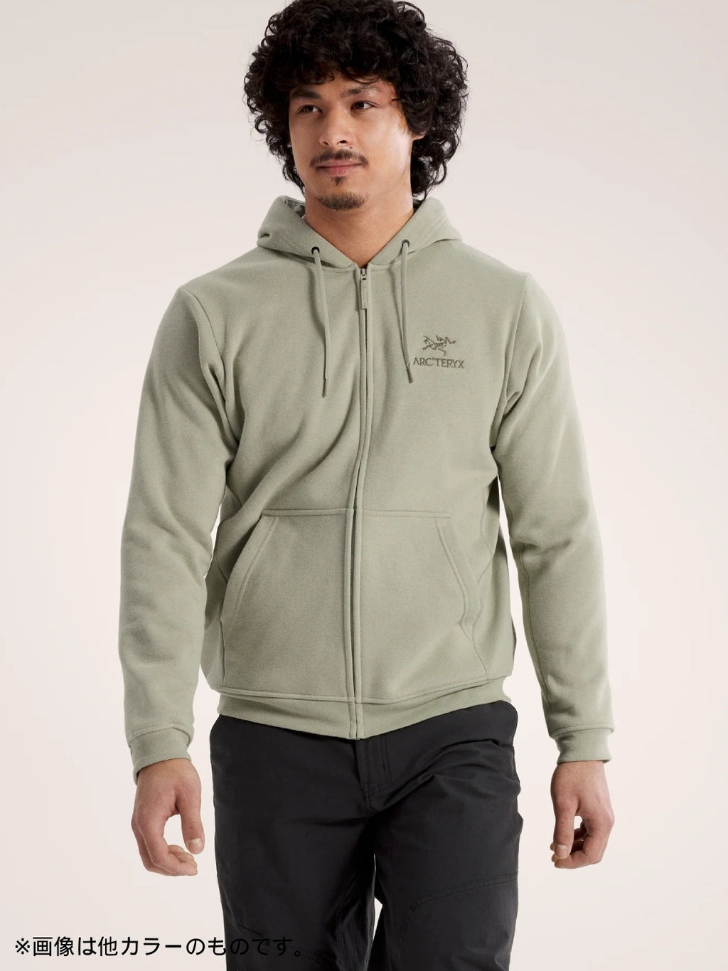 Emblem Fleece Full-Zip Hoody M # Forage [X00000992905]｜ARC'TERYX