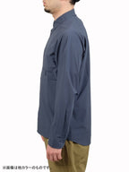 ソフトシェルのショートカラーシャツ #ヤマバトイロ [021066]｜AXESQUIN