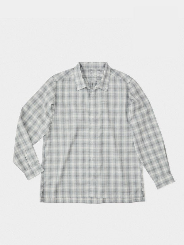 Merino Short Sleeve Shirt オリーブチェック 山と道 山と道 Only Hood オンリーフード ULショートスリーブシャツ メリノ