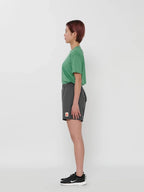 Women's Sugarcane Shorts #Volcanic Gray｜HERENESS