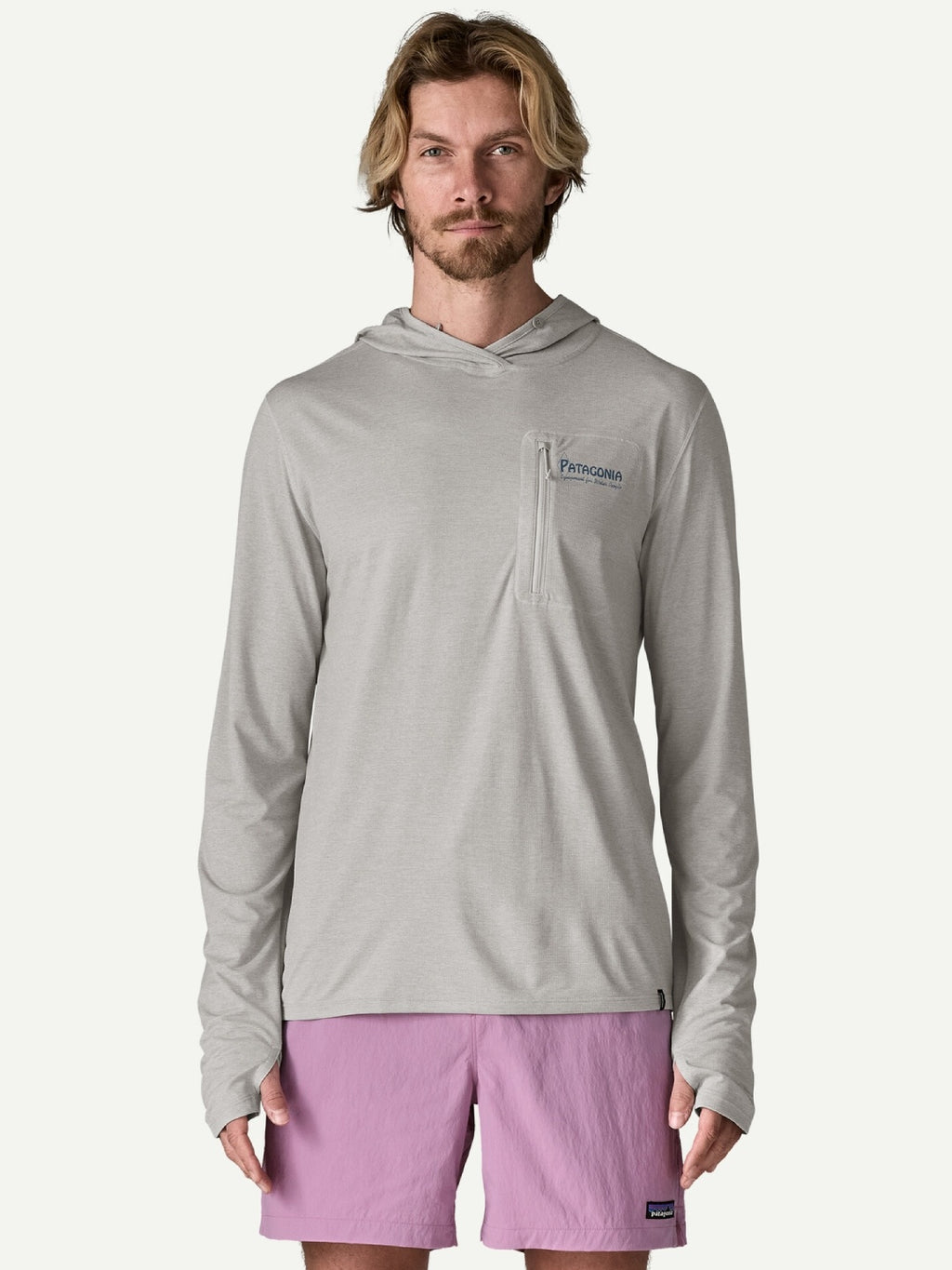 Cap Cool Sun Hoody - Water People Banner #GGNX [44936]｜patagonia