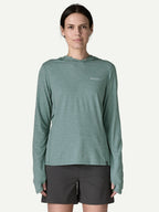 Women's Cap Cool Sun Hoody - Peak Visions #NGBX [44940]｜patagonia
