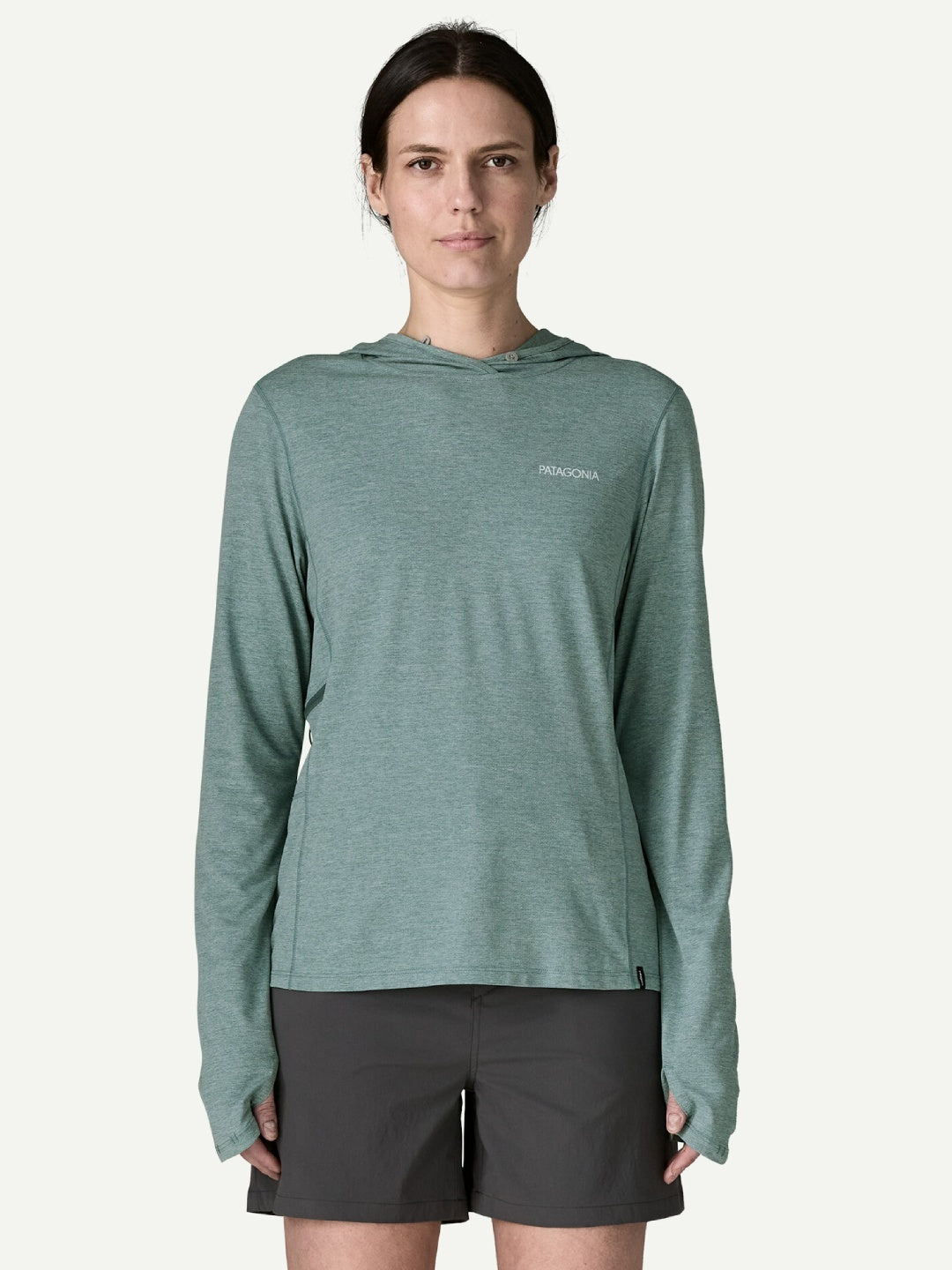 Women's Cap Cool Sun Hoody - Peak Visions #NGBX [44940]｜patagonia