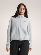 【Women】Women's Olera Zip Neck W #Solitude [X00001092802]｜ARC'TERYX