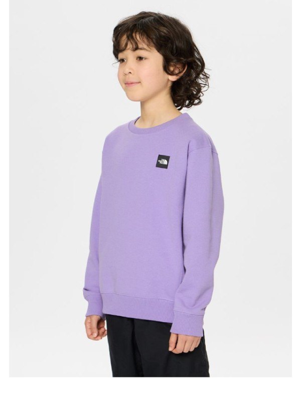 Kid's S-Box Logo Crew #PF [NTJ62431]｜THE NORTH FACE【Outlet_40】