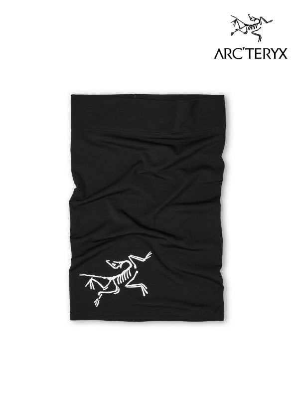 Satoro Merino Neck Gaiter #Black / Arctic Silk [X00000993703]｜ARC'TERYX