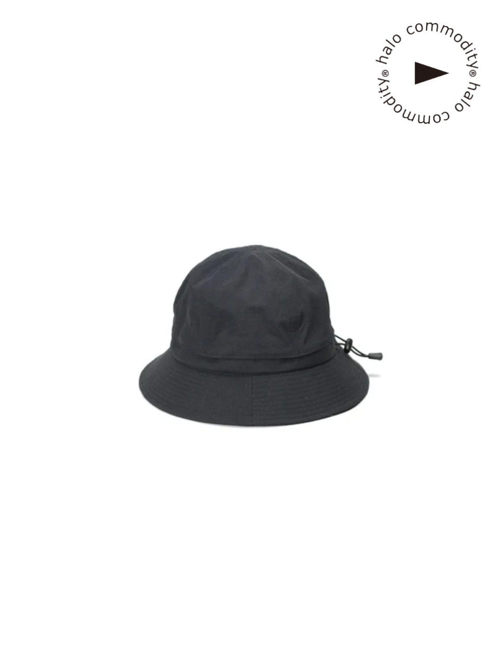 Salt Slit Hat #Black [h263-491]｜halo commodity