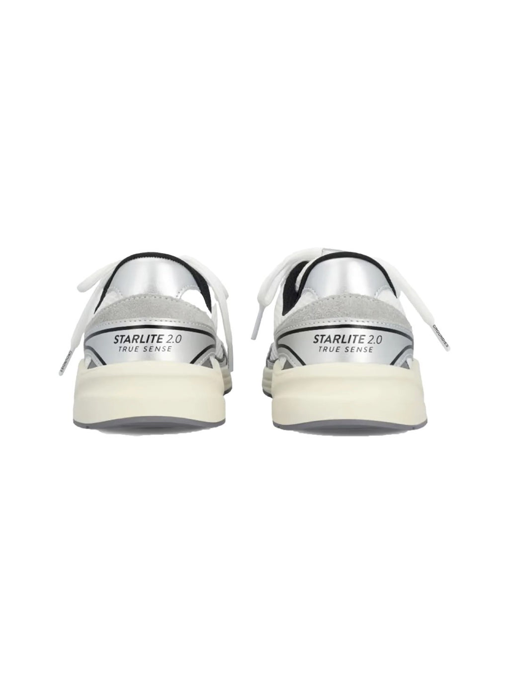Men's Starlite 2.0 #White/Silver/Black [GND104-410126-WHS]｜GROUNDIES