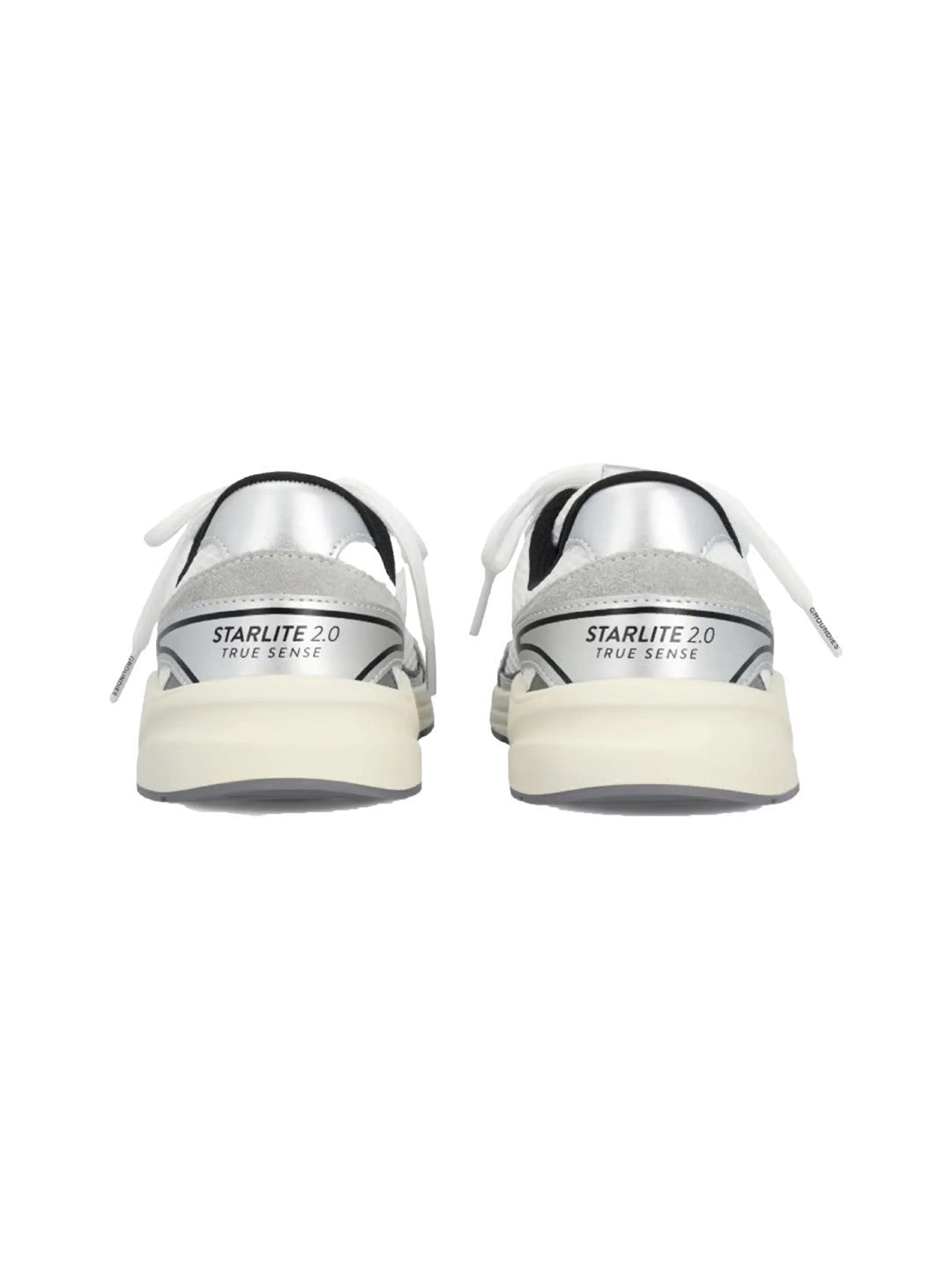 Men's Starlite 2.0 #White/Silver/Black [GND104-410126-WHS]｜GROUNDIES