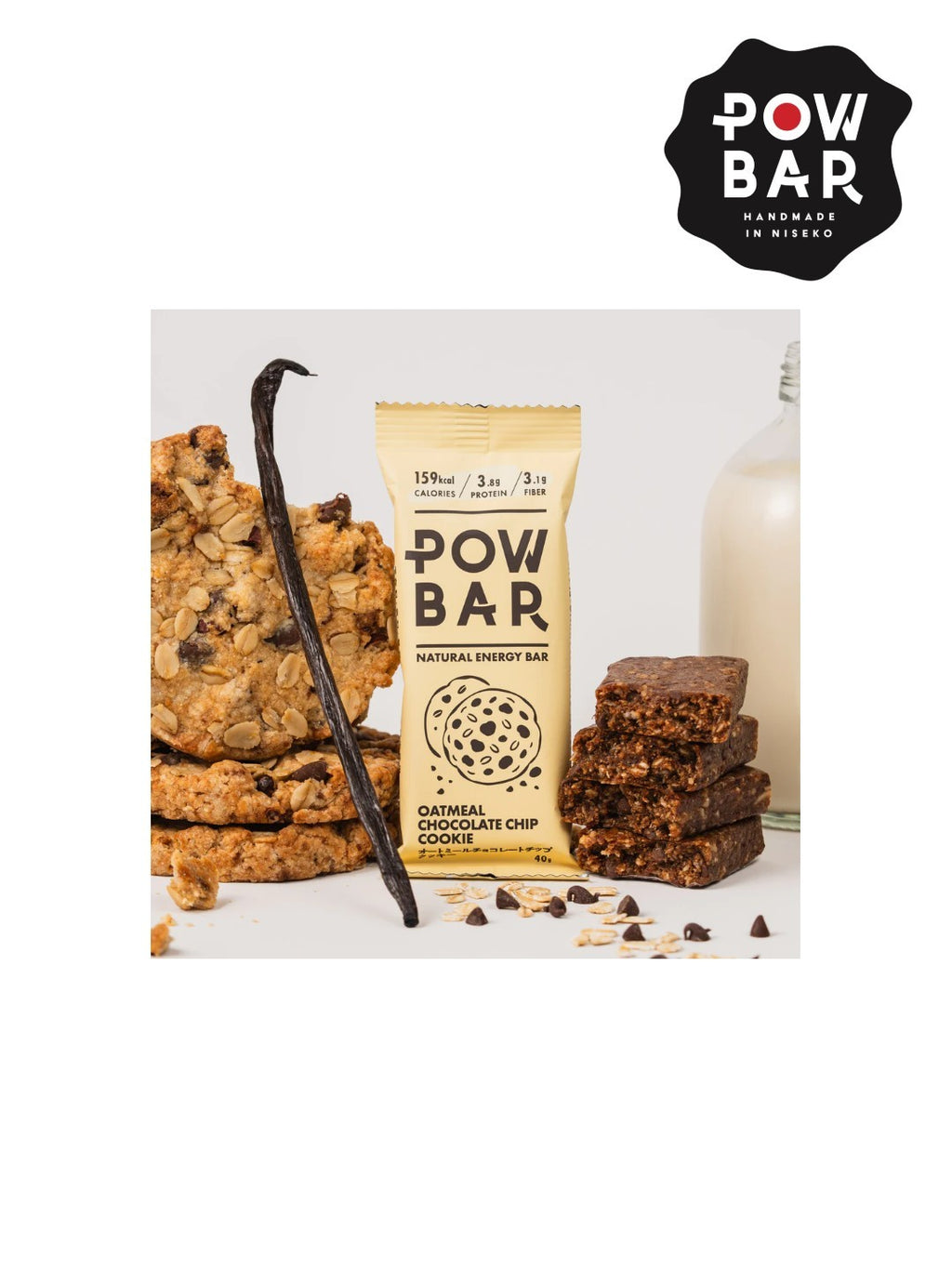 POW BAR OATMEAL CHOCOLATE CHIP COOKIE｜POW BAR