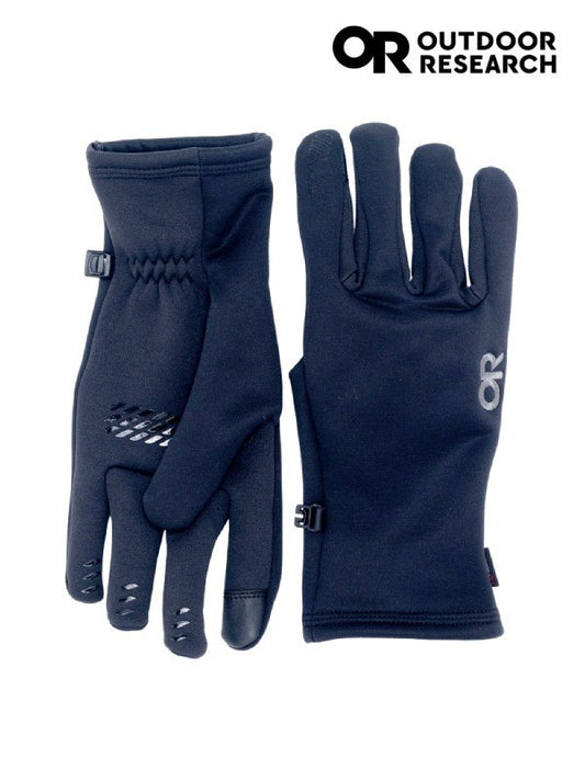 Men's Backstop Sensor Windpro Gloves #Black [322185]｜OUTDOOR RESEARCH