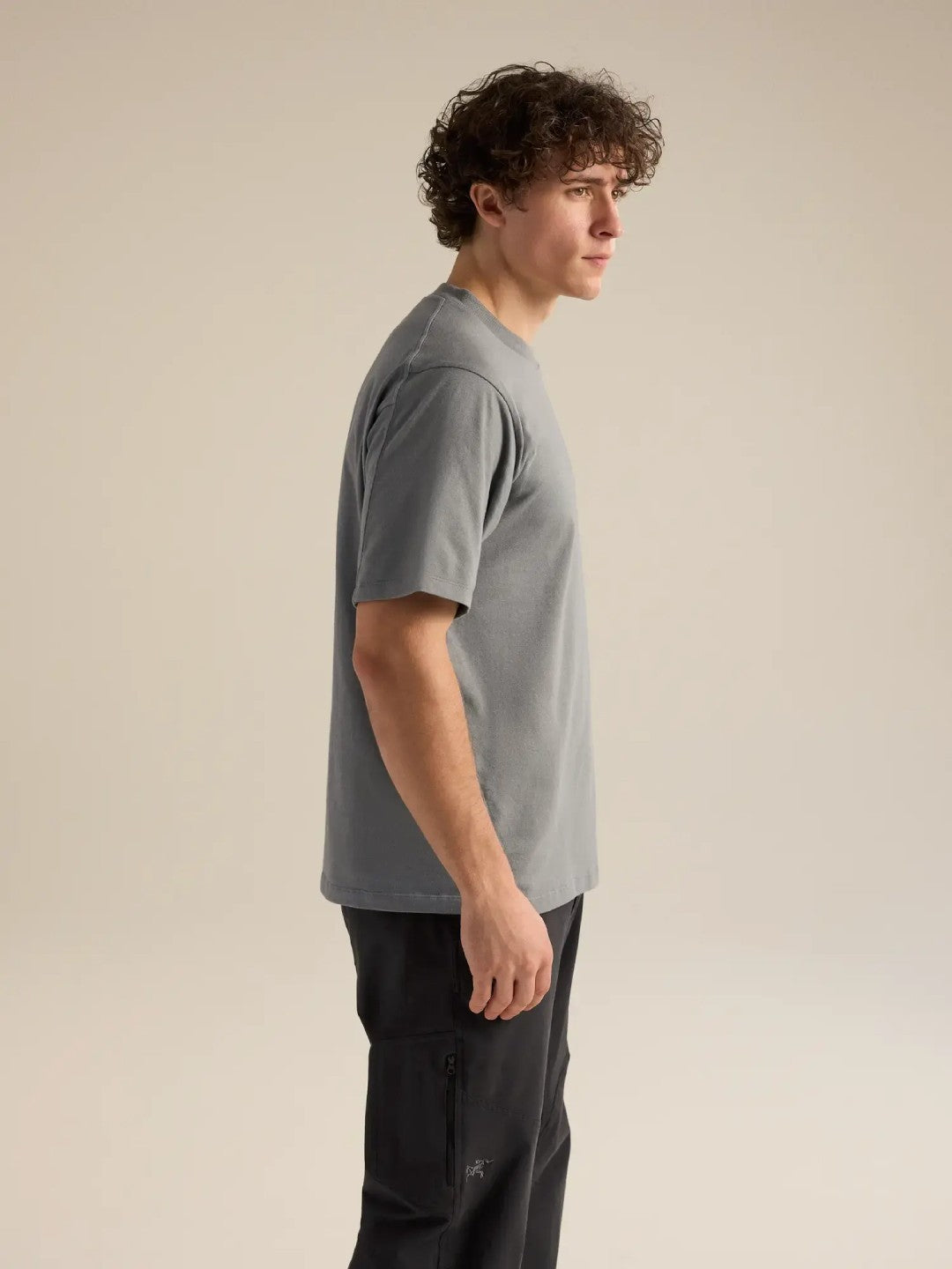 【Men】Kragg Cotton Emblem Crew SS M #Void [X00001070204]｜ARC'TERYX