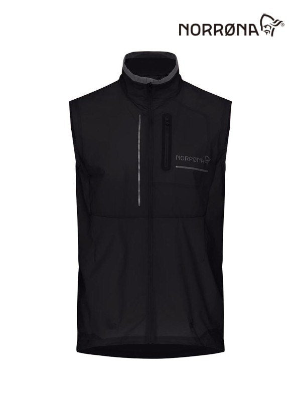 senja aero90 Vest (M) #Caviar [5819-23]｜Norrona