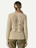 Women's L/S Capilene Cool Daily Graphic Shirt - Lands #CRPX [45165]｜patagonia