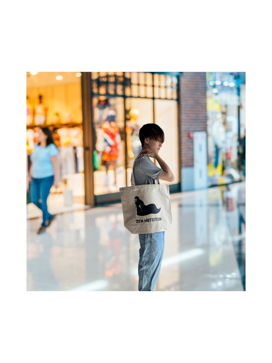 TOTE BAG Hanai Darma #ブラック｜ZEN