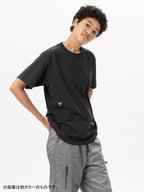 HAE/ SHORT SLEEVE SMALL LOGO CREW #DF [KSU35114]｜NEUTRALWORKS【Outlet_30】