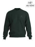 【Men】Emblem Fleece Crew M #Dark Jade [X00000978711]｜ARC'TERYX