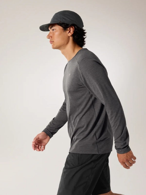Cormac Crew LS M #Black Heather [X00000971901]｜ARC'TERYX – moderate