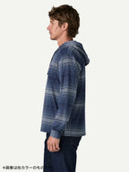 【Men】Men's Stretch Fjord Flannel P/O Hoody #SCBN [42450]｜patagonia