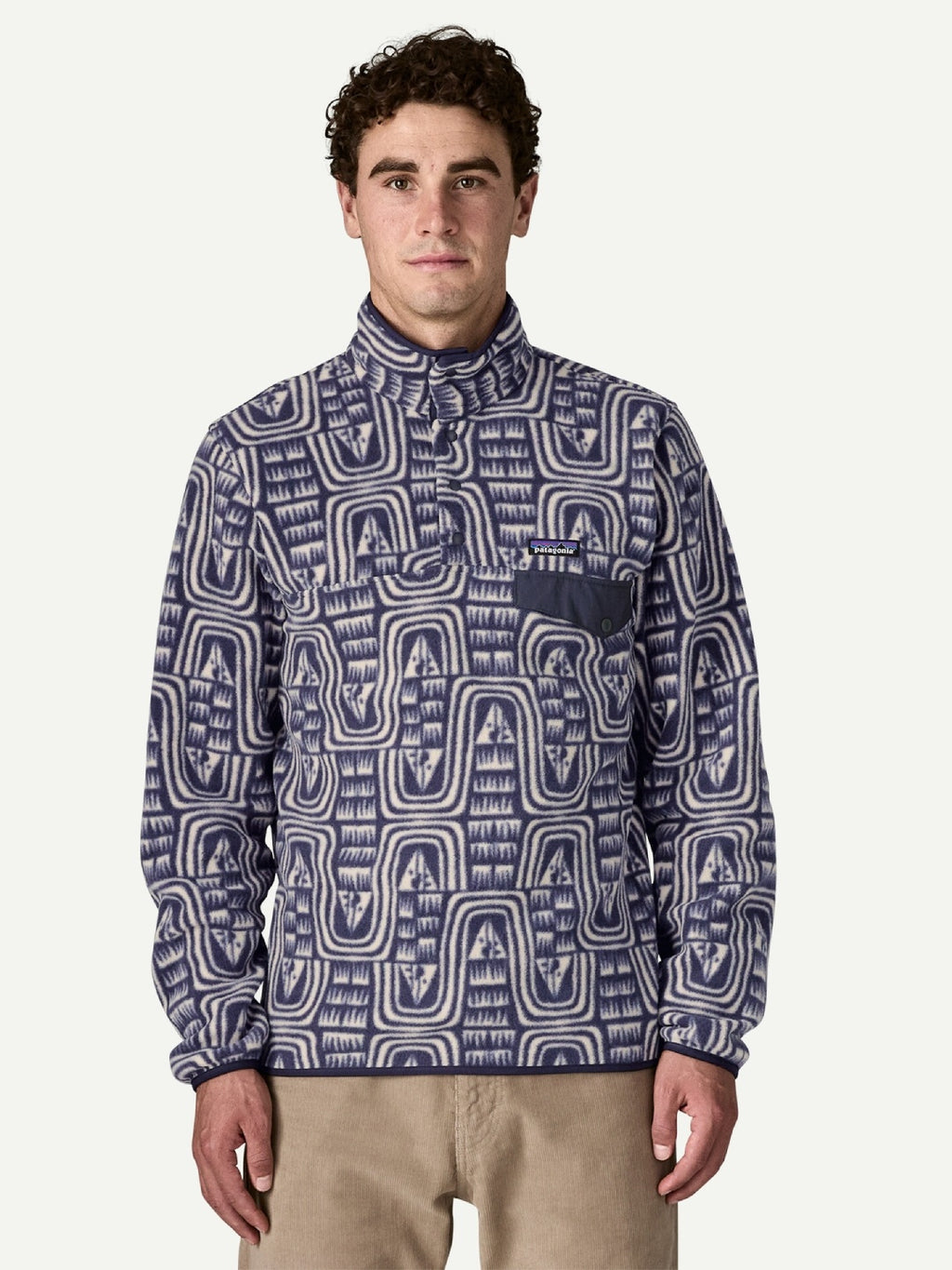 Men's Light Weight Synchilla Snap-T Fleece Pullover #FLSK [25551]｜patagonia