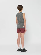 Women's Wool Mesh Tank #STRATA GRAY｜HERENESS