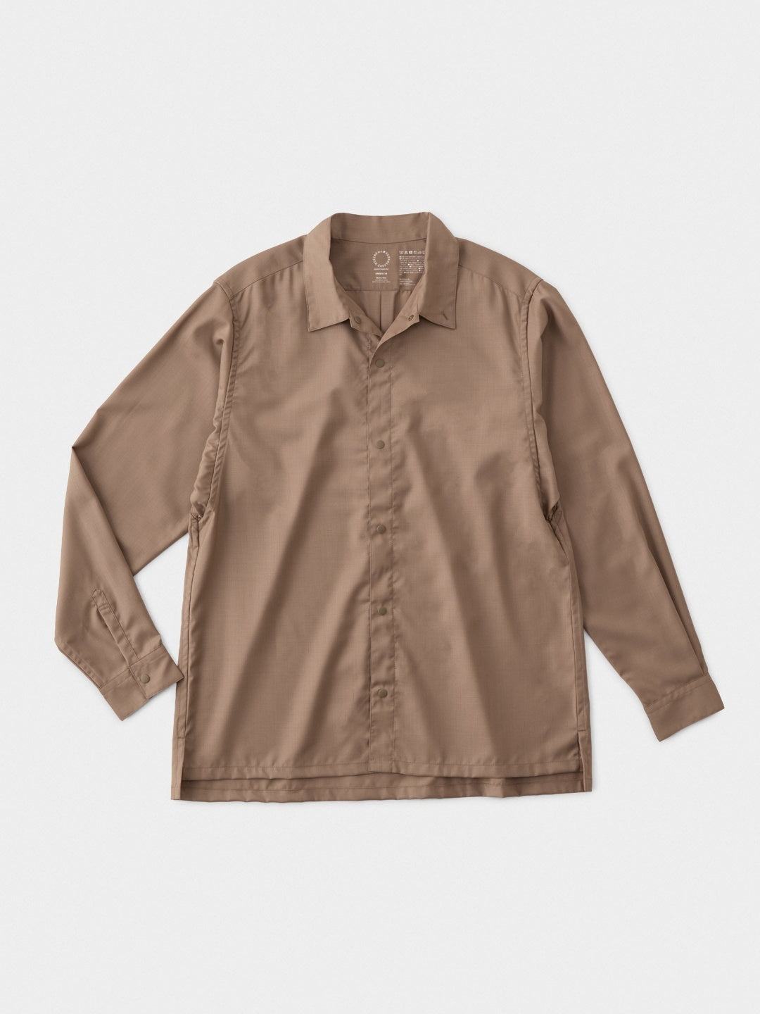 Merino Shirt #Gray Check|山と道 – moderate Merino Shirt #Gray Check|山と道 – moderate