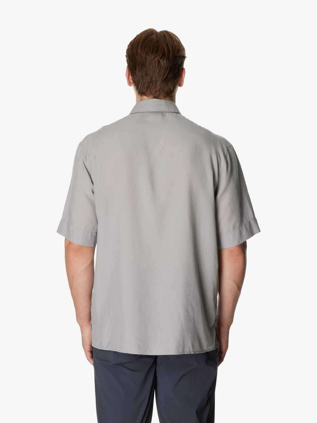 Men's Tree Shortsleeve Shirt #Cloudy Gray [860051]｜HOUDINI