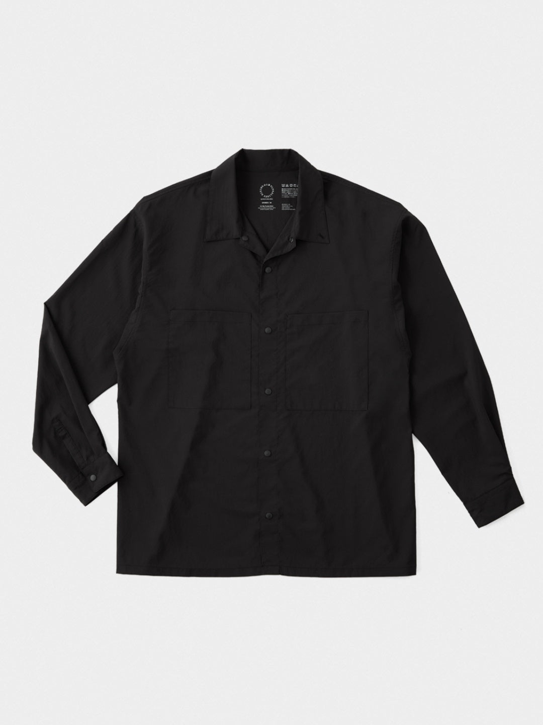 UL Big Pocket Shirt #Black ｜山と道