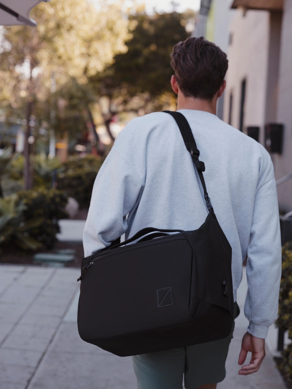 TRANSIT DUFFEL 25L #Solution Dyed Black [TD25]｜EVERGOODS