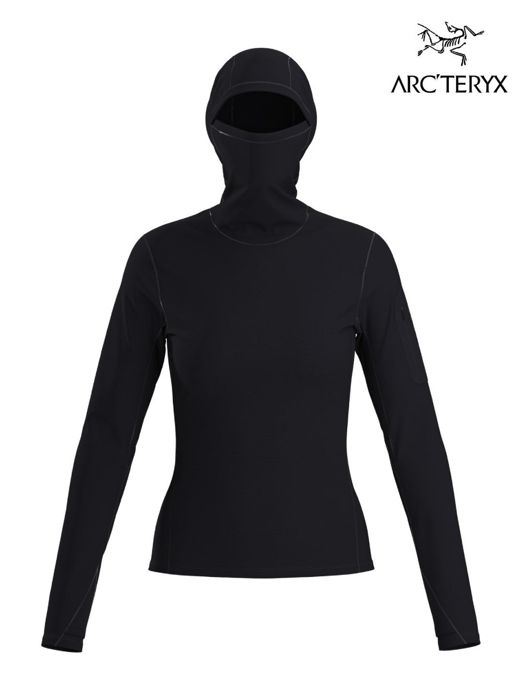【Women】Women's Rho Hoody W #Black [X00001075401]｜ARC'TERYX