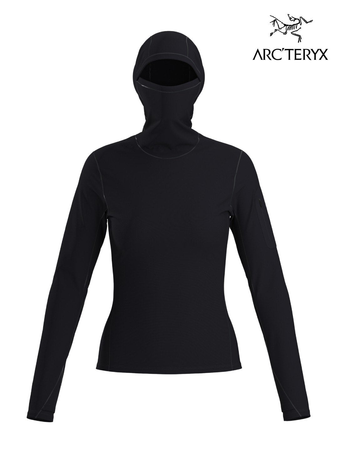 【Women】Women's Rho Hoody W #Black [X00001075401]｜ARC'TERYX
