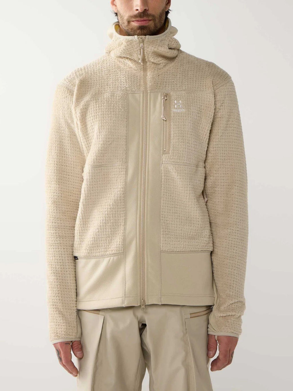 【Men】 Men's Vassi Mid Hood Men #Chalk Beige [606844]｜HAGLOFS