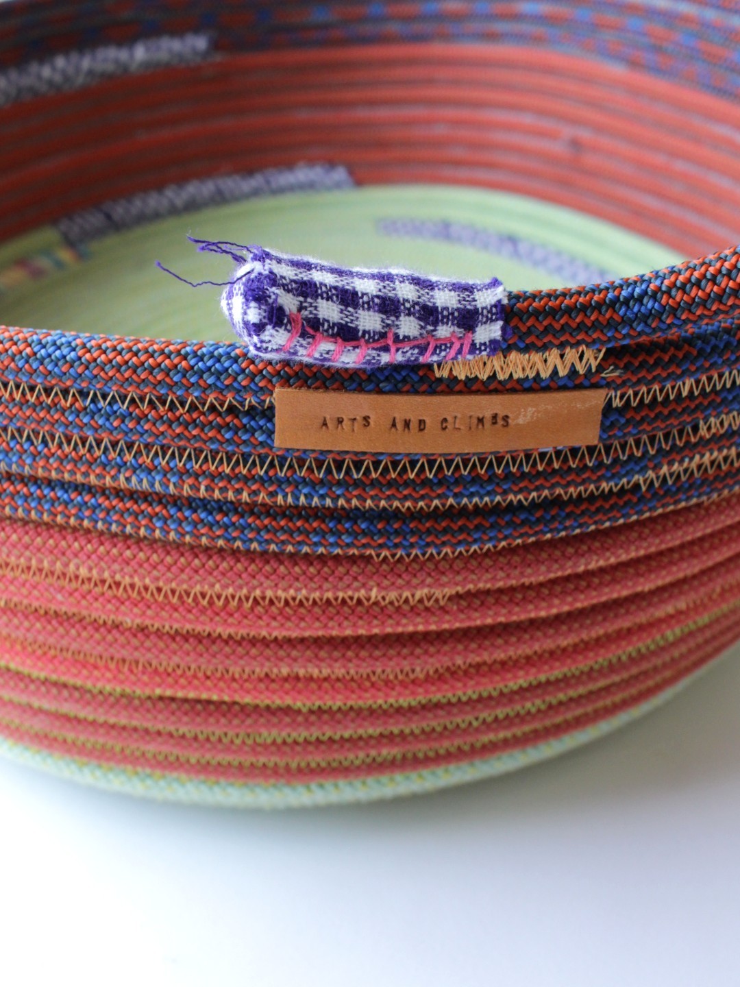 Rope basket(L) #Navy/Orange/Green｜Arts and Climbs