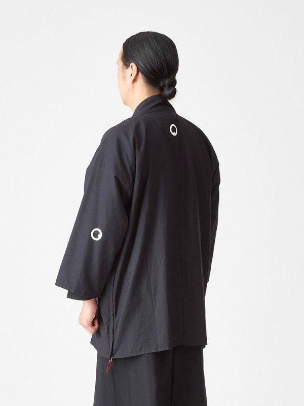 ノラギ 綾織り（紋付き） #スミイロ [41053]｜AXESQUIN