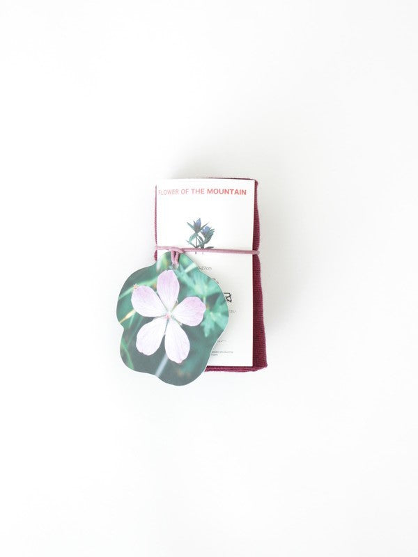 Hakusanfuuro baselyer socks #Bordeaux｜高山植物図鑑