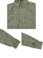 TRIPLE CROWN BUTTON DOWN LONG SLEEVE #Green Topo｜Jolly Gear