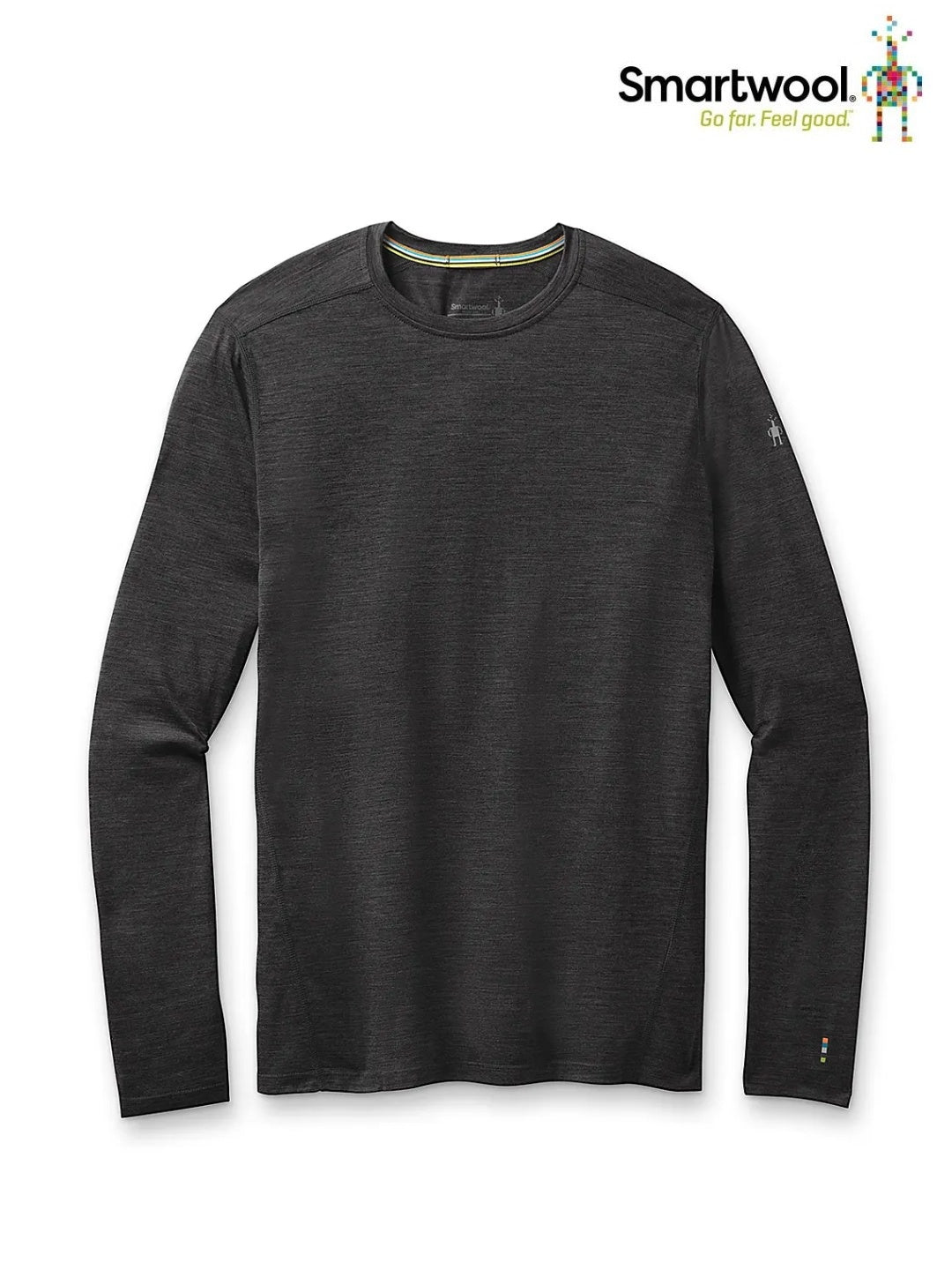 【Men】メンズ メンズ クラシックオールシーズンメリノベースレイヤー ロングスリーブ #アイアンヘザー [SW61030004004]｜Smartwool