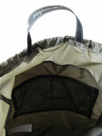 crispy rip drawstring bag #khaki [6985160]｜and wander